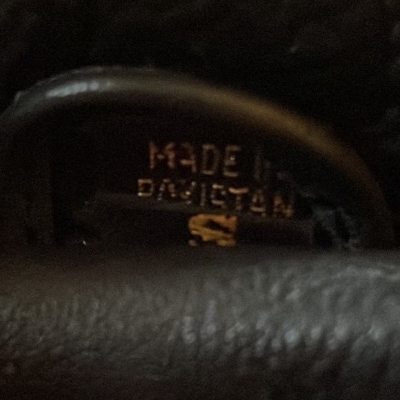 Leather Jacket w/ Hand Painted Cat Black Fringe Motorcycle Western Vintage Small - Picture 6 of 16